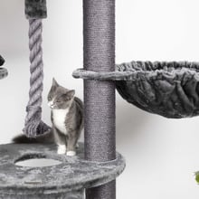 141cm Charcoal 4 Tier Cat Tree